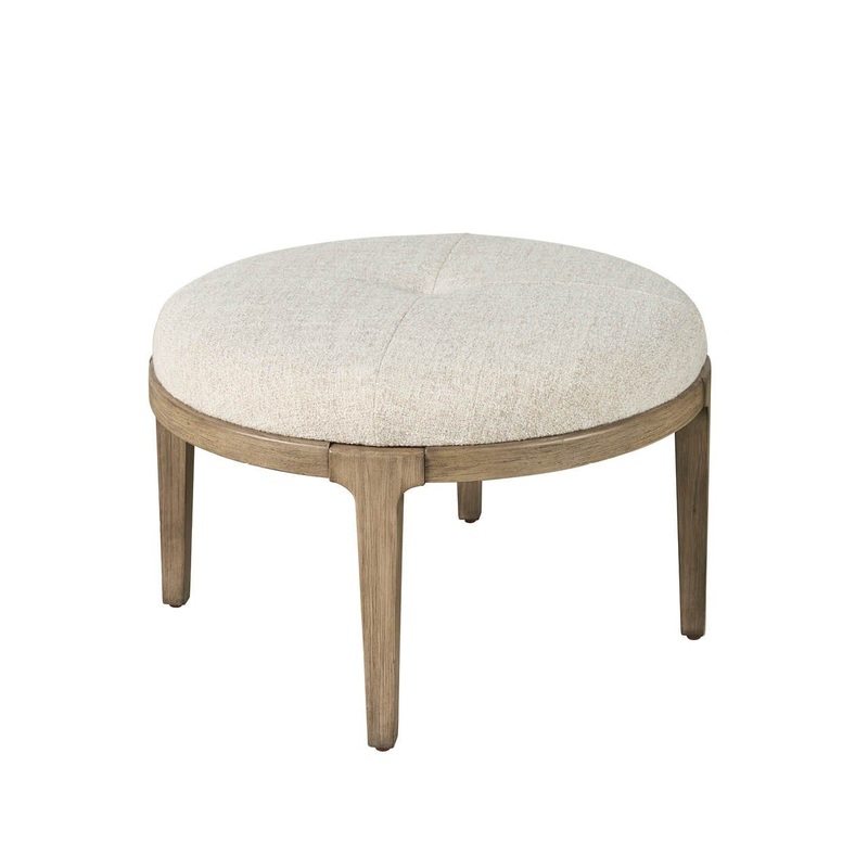 Dwell – Bunching Ottoman|Beige|Light Brown