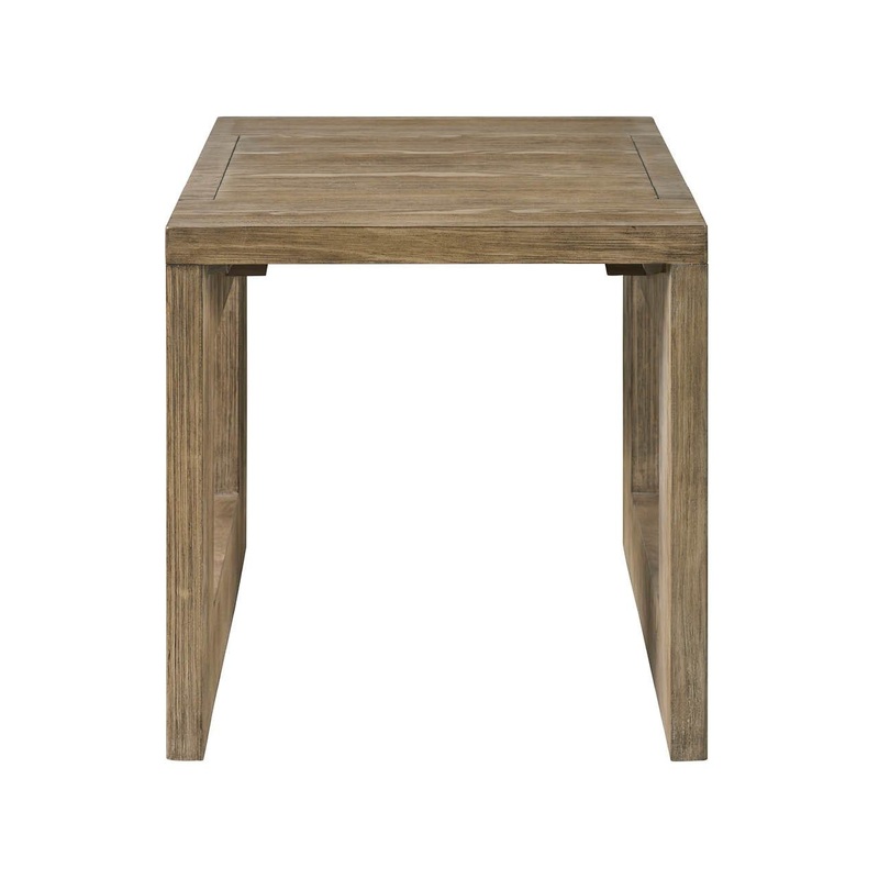 Dwell – End Table|Beige|Light Brown