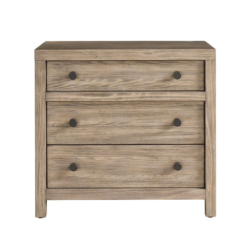 Dwell – Three Drawer Nightstand