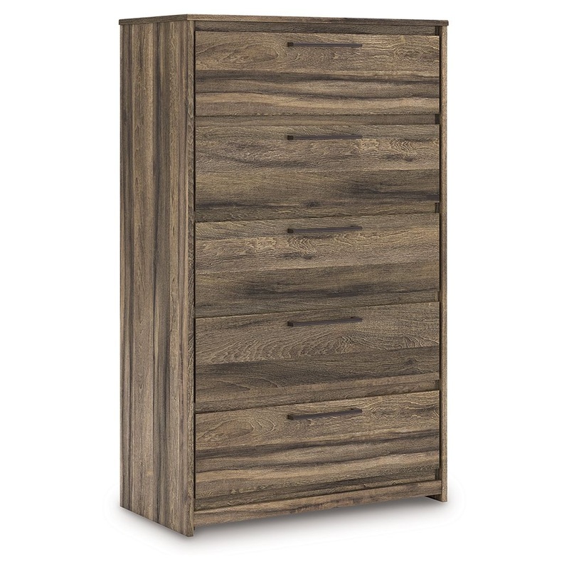 Elbrim – Brown – Five Drawer Chest