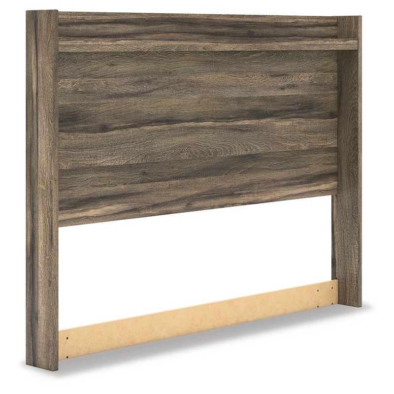 Elbrim – Panel Headboard|Dark Brown|Full|King|Queen