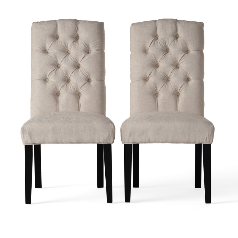 Harriet – Tufted Dining Chairs (Set of 2)