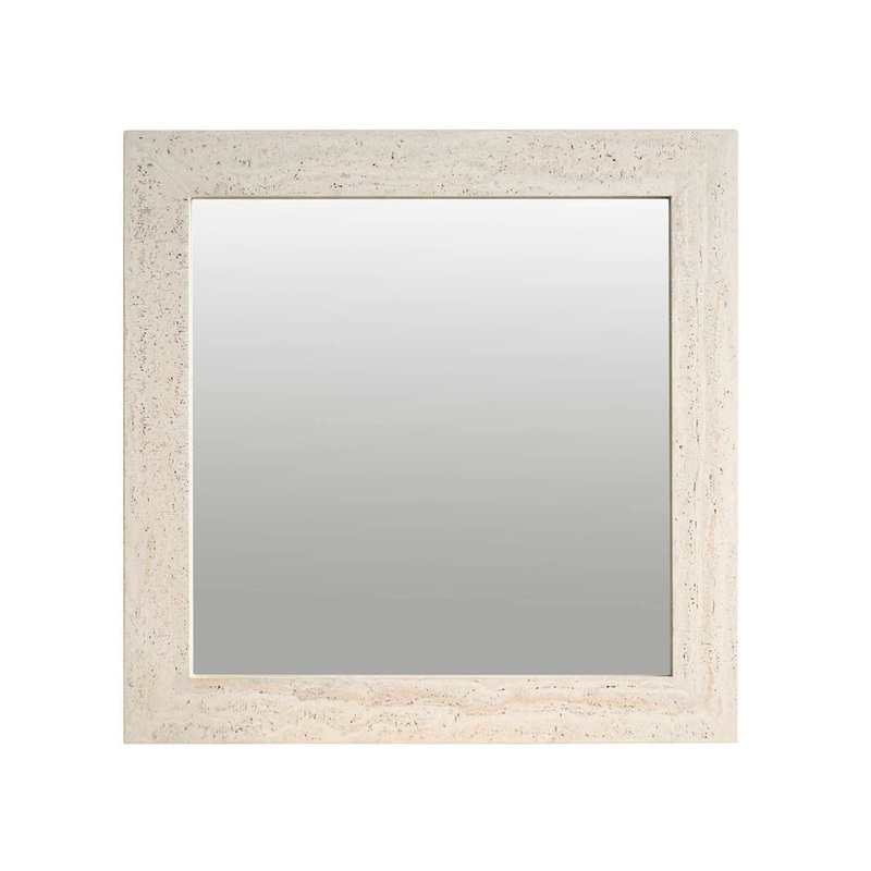 Modern – Travertine Mirror – Beige