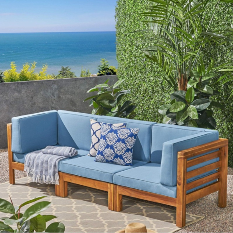 Oana – 3 Piece Sofa Set With Water Resistant Cushions