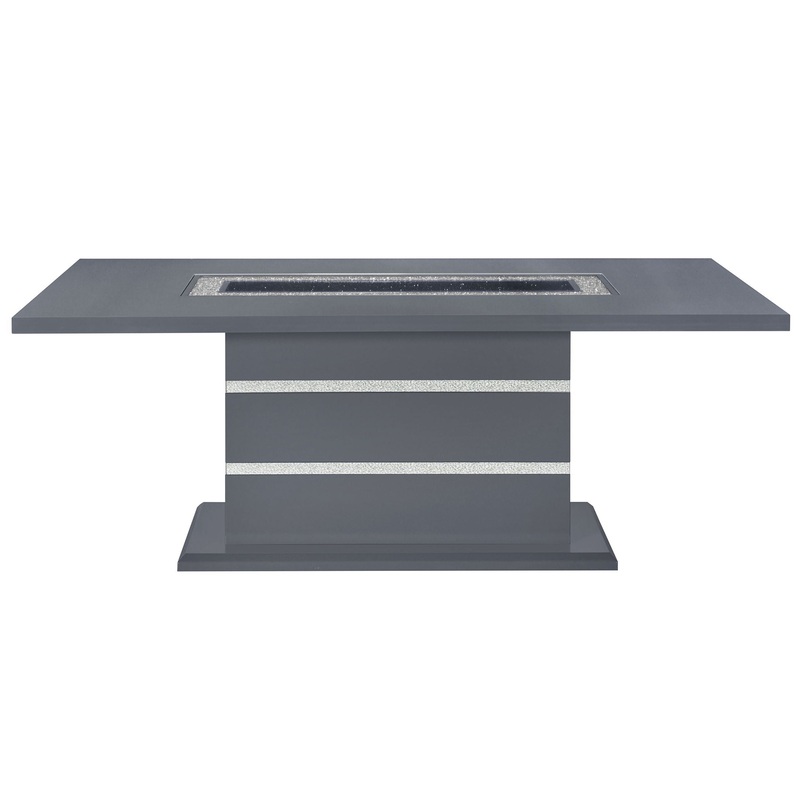 Ariya – Dining Table|Dark Gray|White