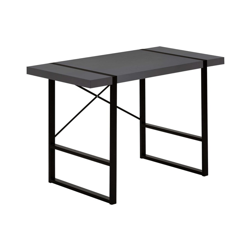 Computer Desk For Home Office, Laptop, Modern Convenient Design – Gray