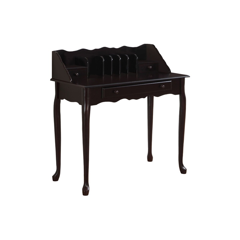Computer Desk For Home Office, Laptop, Storage Drawers, Traditional