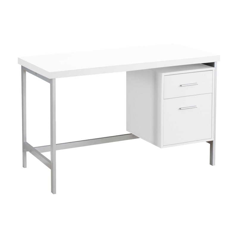 Computer Desk For Home Office, Left, Right Set – Up, Storage Drawers, Modern Design