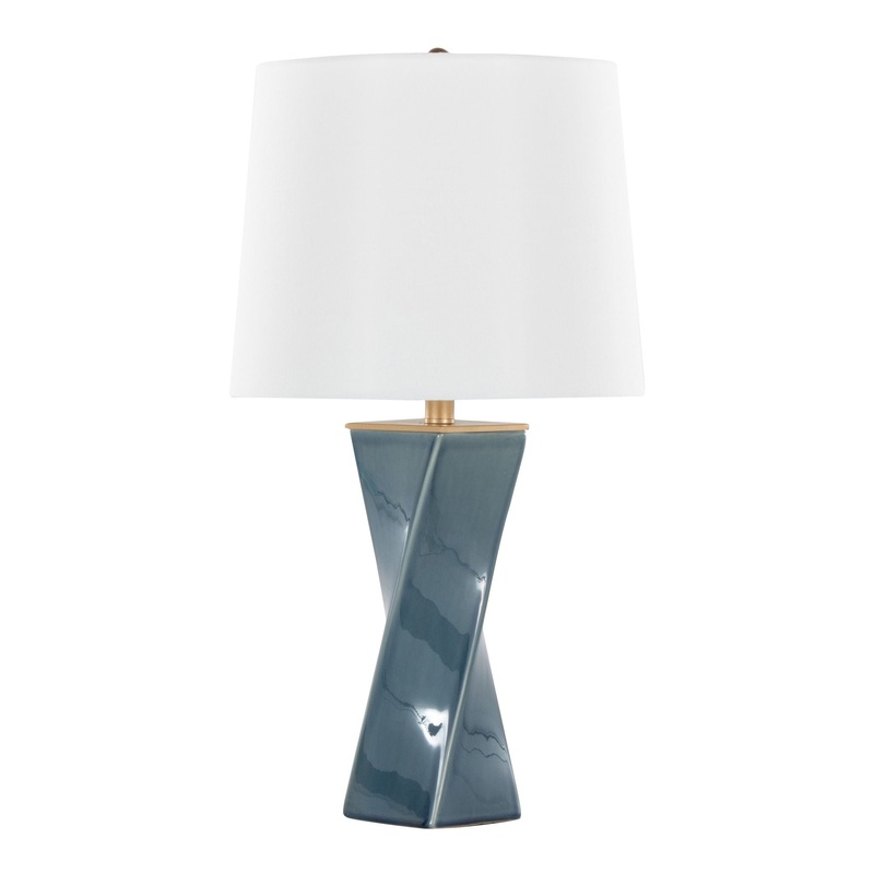 Curvo – Square Contemporary Table Lamp