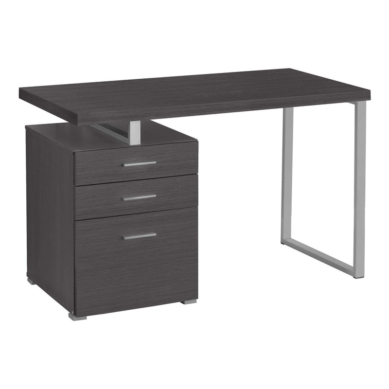 Computer Desk Left Right Set-Up Storage Drawers For Home Office