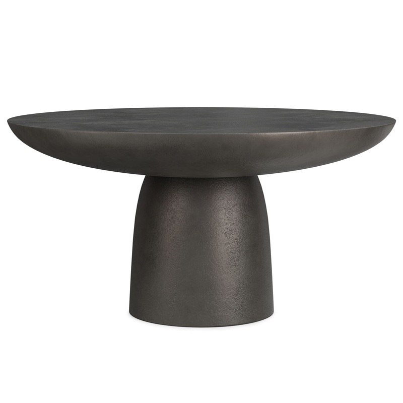 Alexa – Cast Aluminum Coffee Table – Black