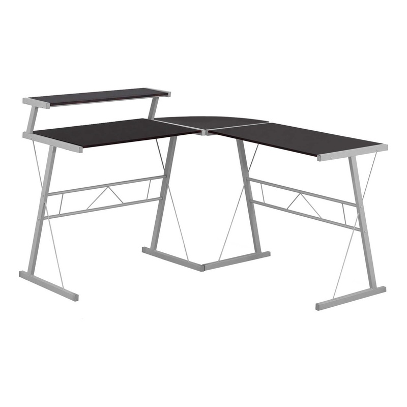 Computer Desk, Home Office, Corner, L Shape, Laptop, Durable Construction