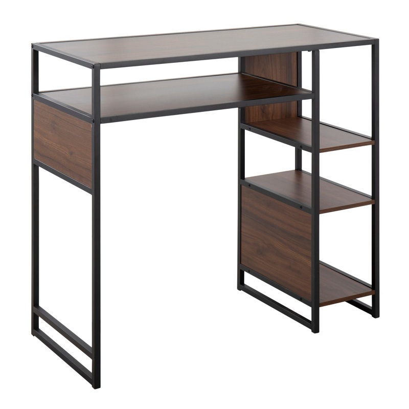 Display – Farmhouse Bar Height Table With Storage Space