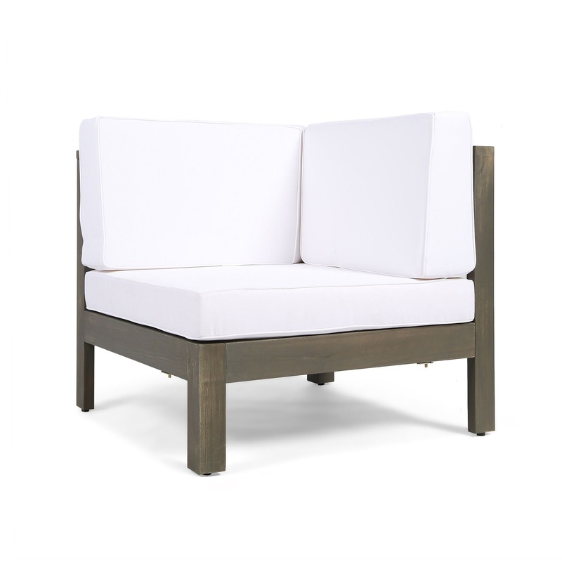 Oana – Corner Chair|White