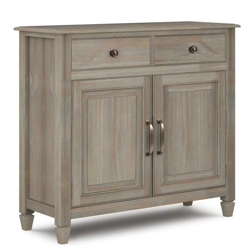 Connaught – Entryway Storage Cabinet – Distressed Gray