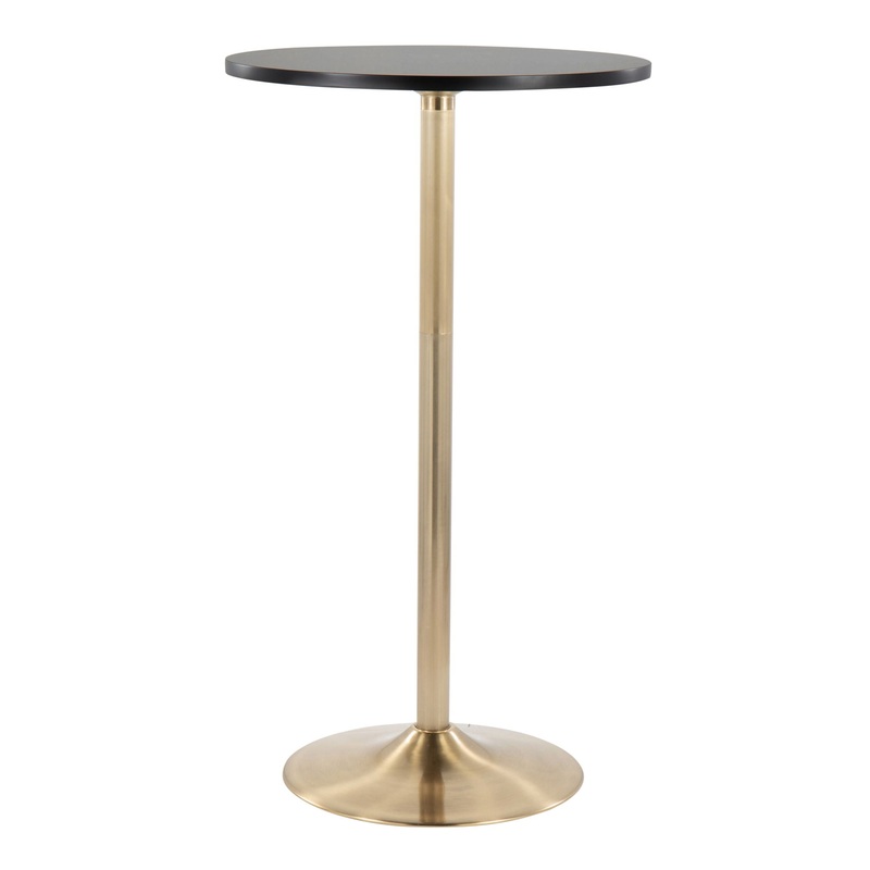 Pebble – Contemporary & Glam Adjustable Dining / Bar Table