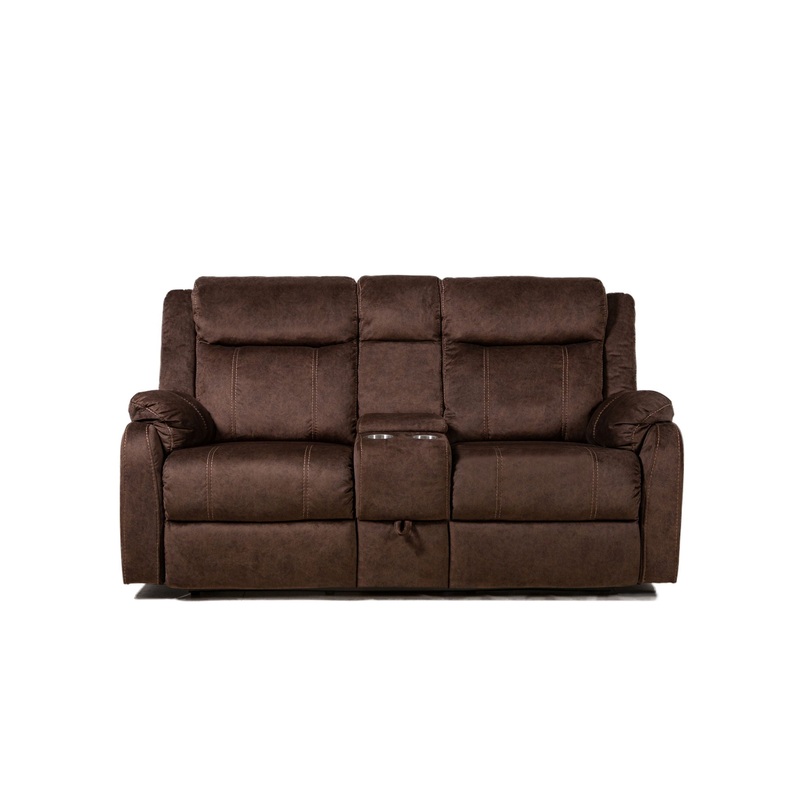 Sonet Domino – Recliner|Dark Brown|Dark Gray