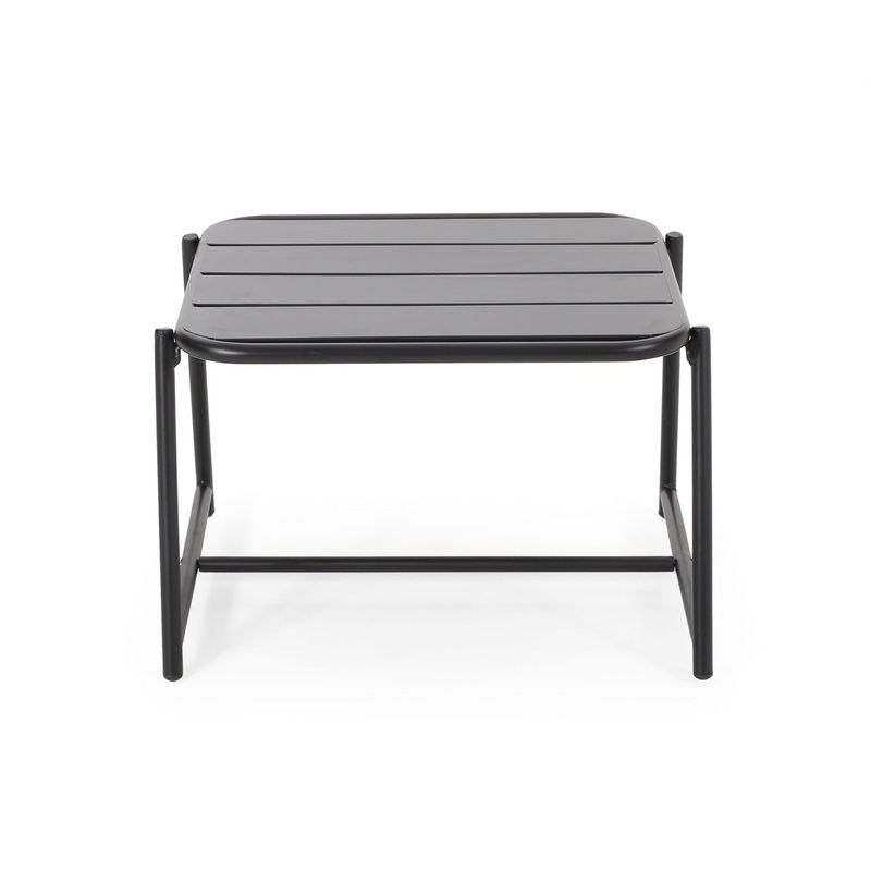 Conrad – Side Table Outdoor|White|Light Blue|Pink|Black