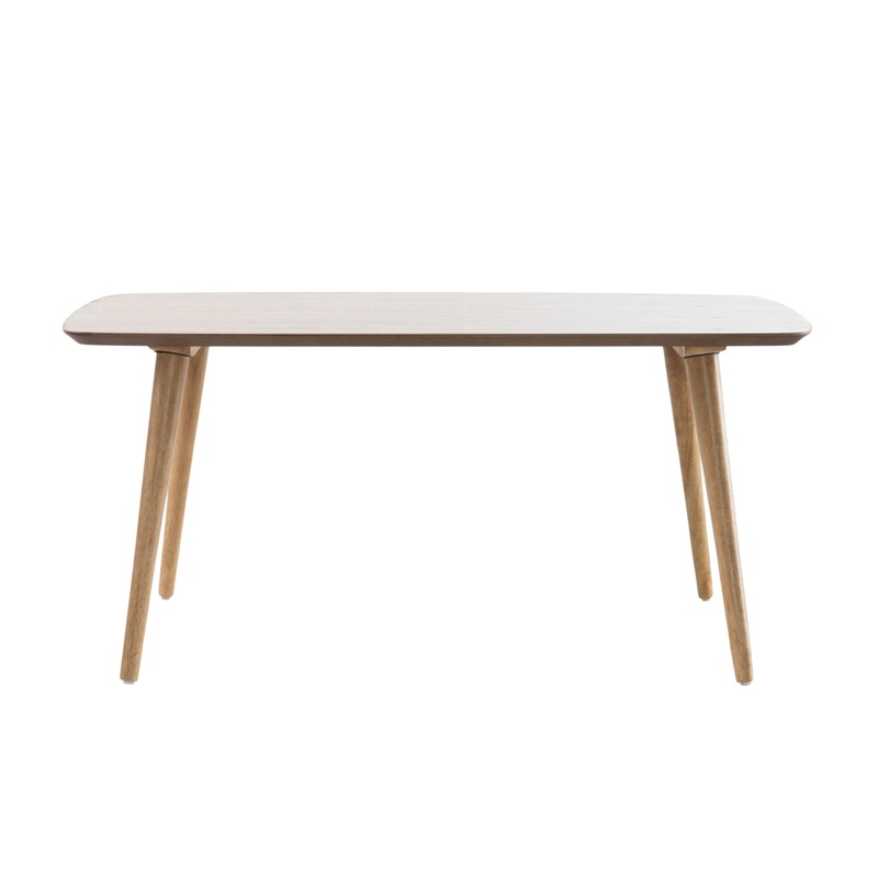 Mid Century Coffee Table With Mindi Veneer – Natural