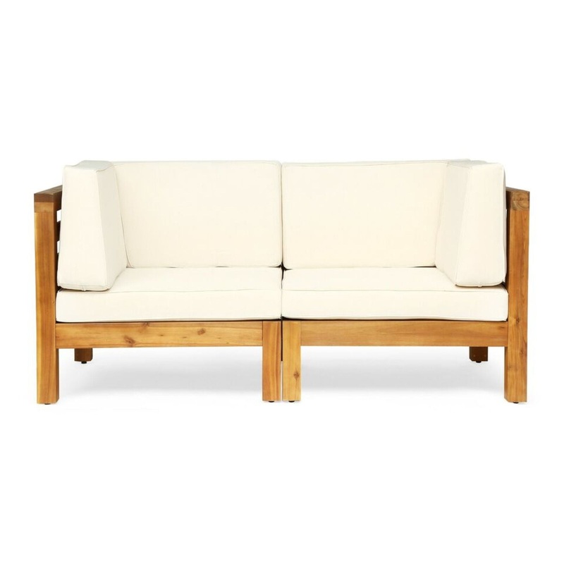 Oana – 2 Piece Loveseat Set With Water Resistant Cushions