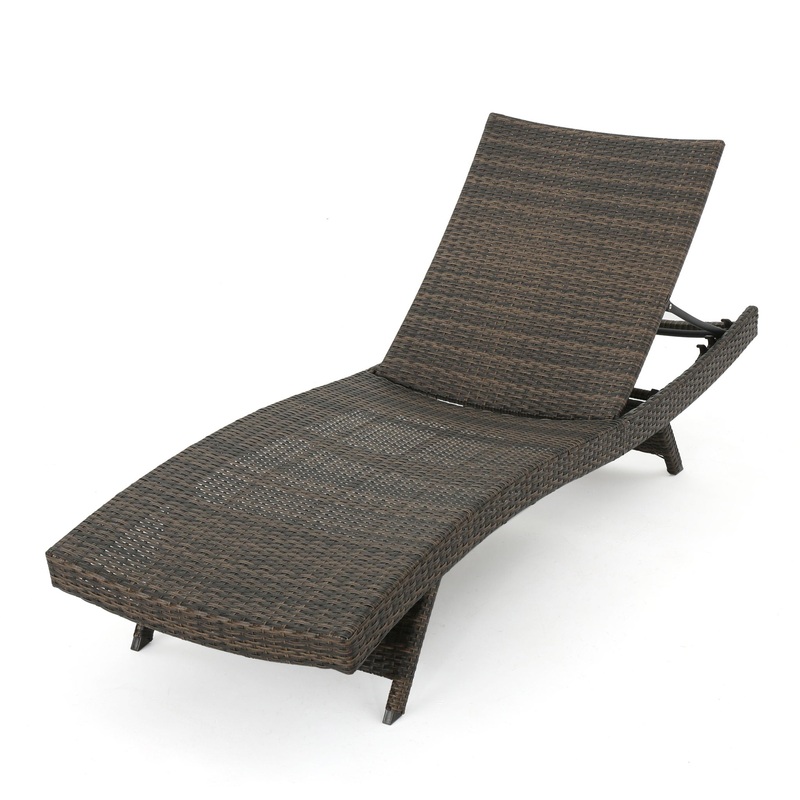 Salem – Chaise Lounge|Dark Brown|Dark Gray|2 Pieces|1 Piece