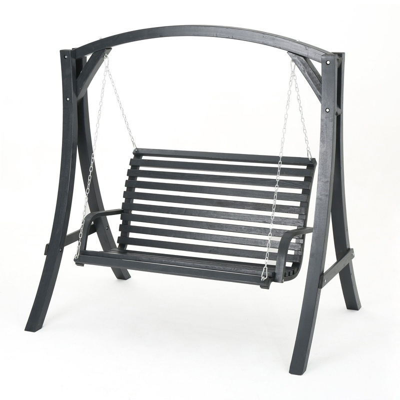 San Juan – Outdoor Swinging Loveseat With Support