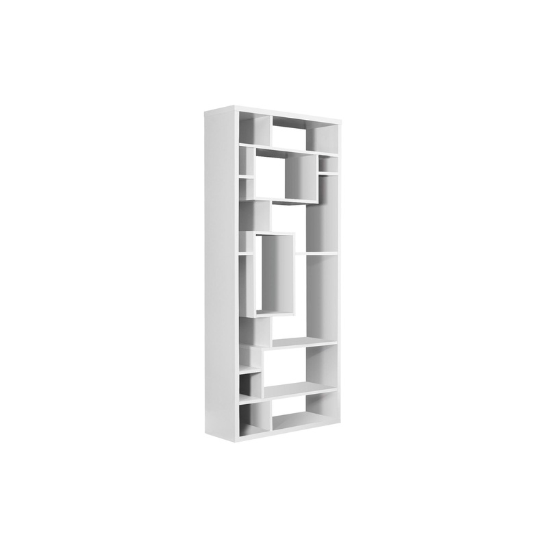 Bookshelf, Etagere, For Office, Contemporary & Modern – White