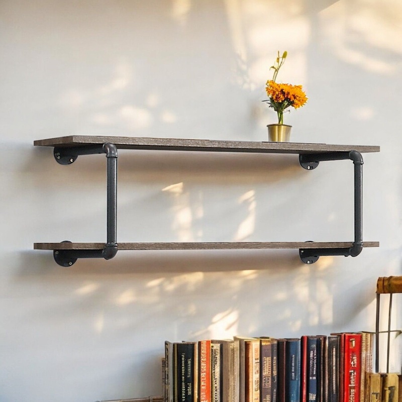 Brantley – Antique Wall Rack – Oak
