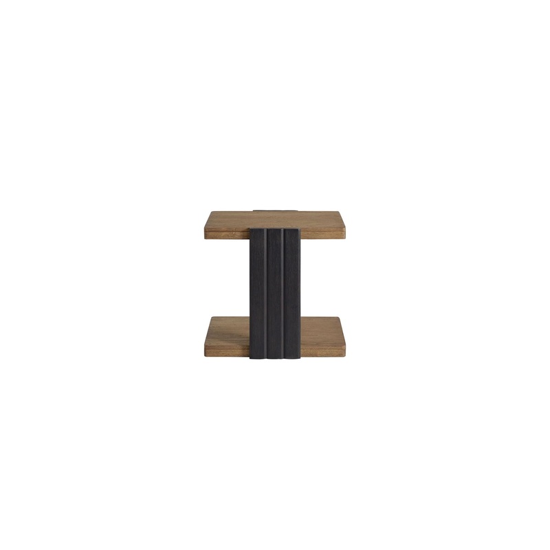 Channel – Chairside Table – Black