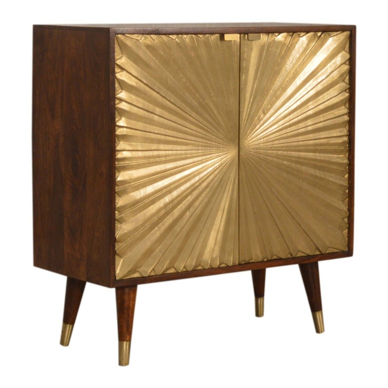 Manila – Cabinet – Gold / Brown