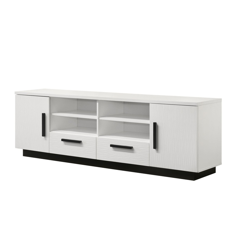 Matilda – TV Stand With Drawers – White Finish