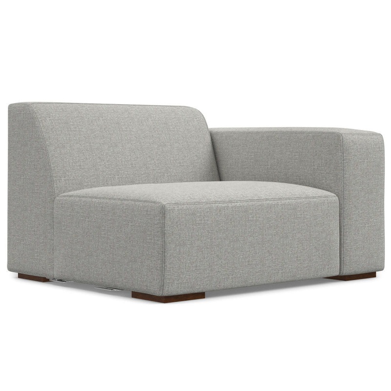 Rex – Right Arm Sofa Module – Gray