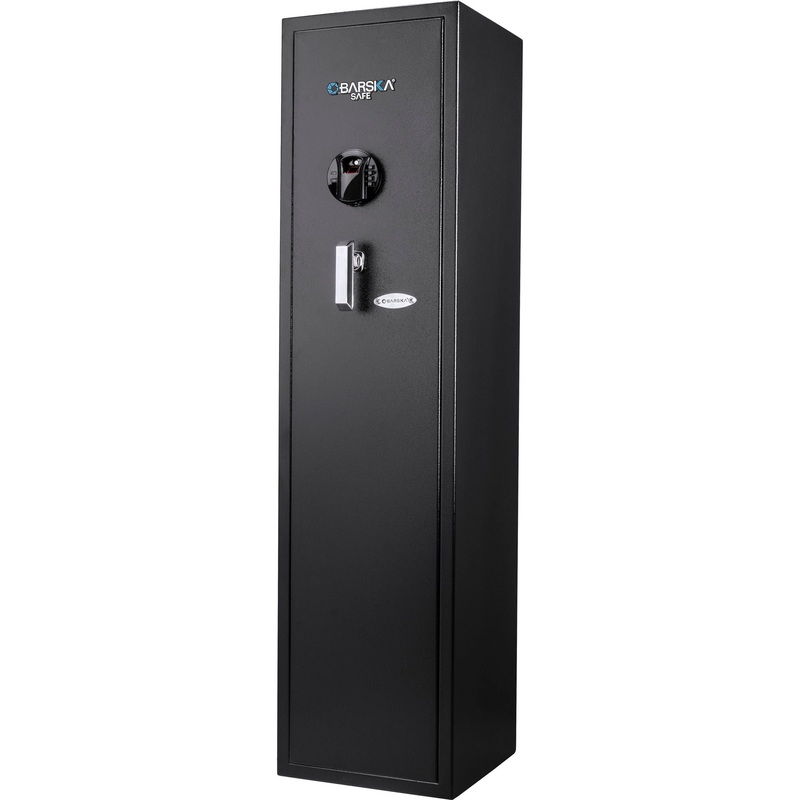 4.33 Cu Ft Biometric Keypad Rifle Safe – Black