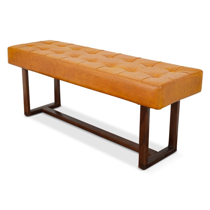 Cameron – Bench – Brown / Tan