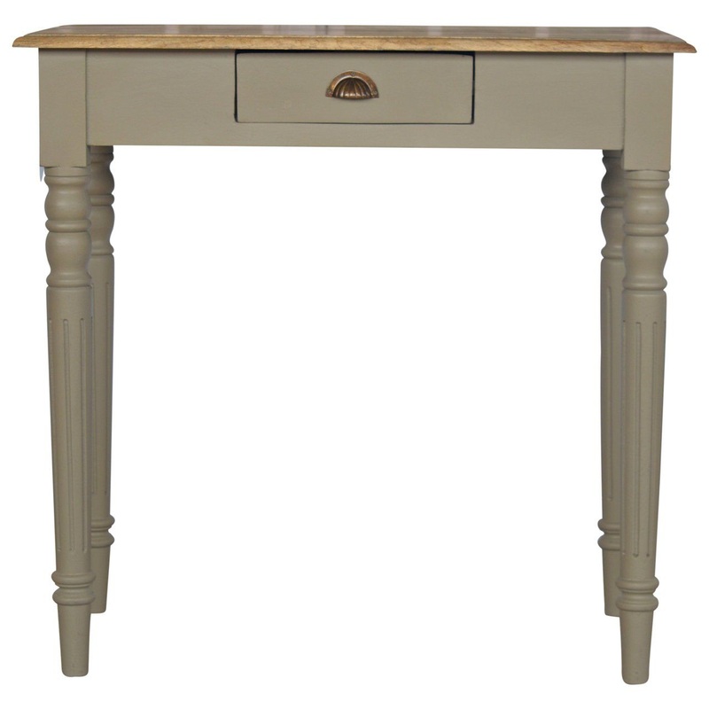Hand Painted Writing Desk – Gray