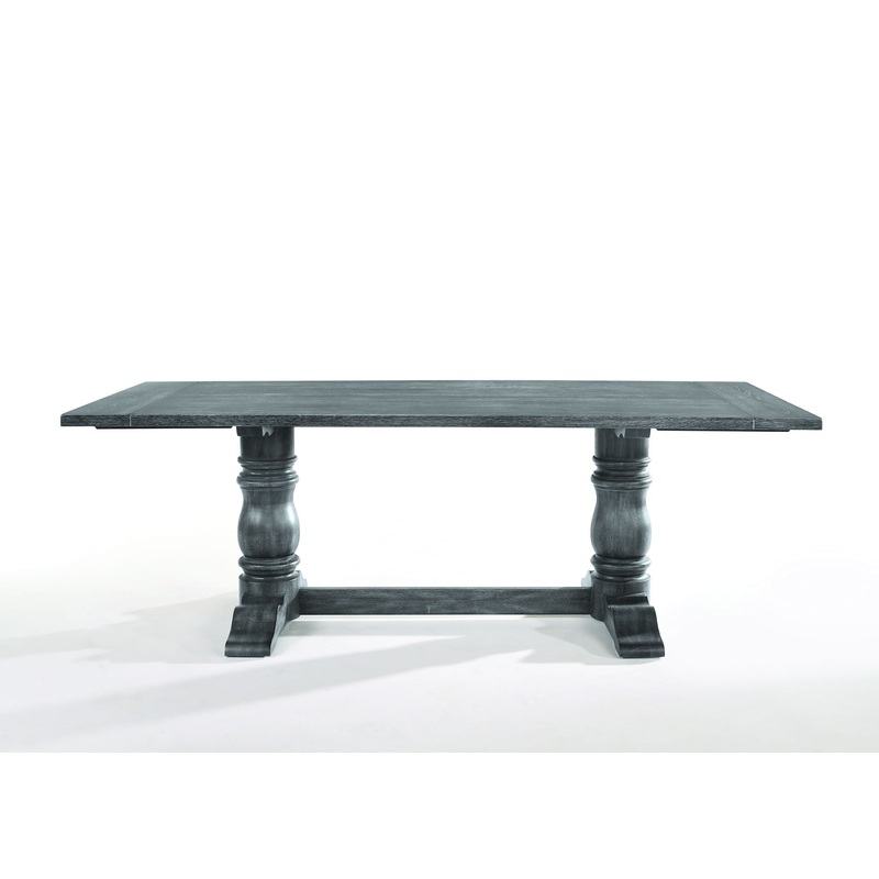 Leventis – Dining Table – Weathered Gray