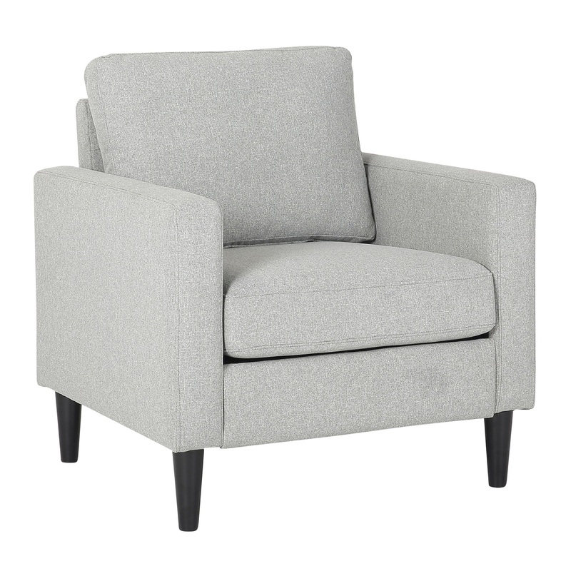 Wendy – Contemporary Arm Chair – Black / Gray
