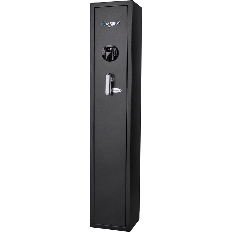 1.83 Cu Ft Biometric Keypad Rifle Safe – Black