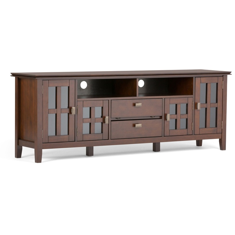 Artisan – TV Media Stand – Russet Brown