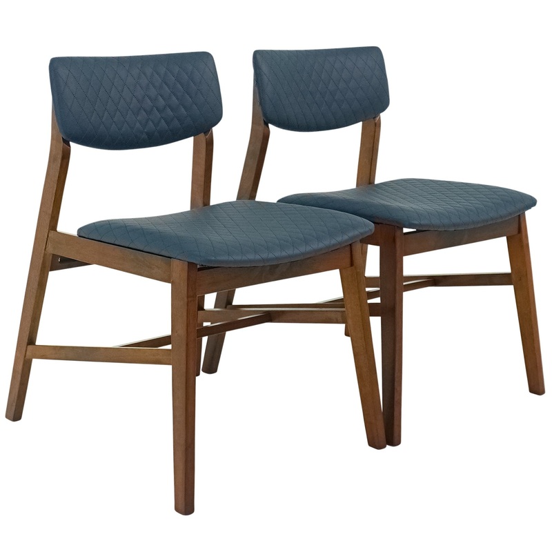 Edgehill – Dining Chair (Set of 4) – Navy Blue