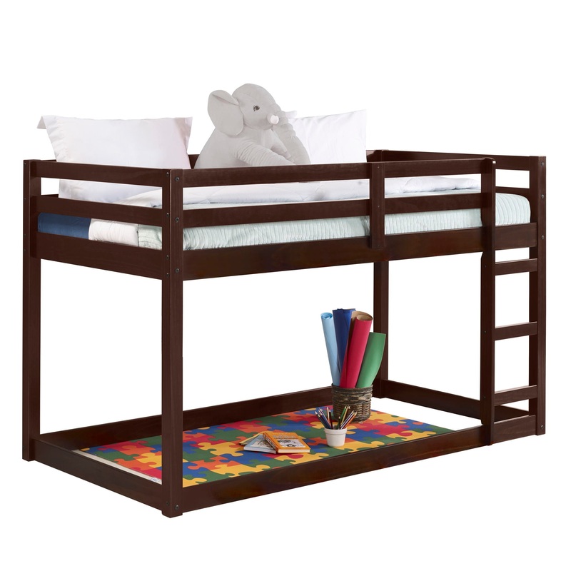 Gaston – Twin Loft Bed – Espresso