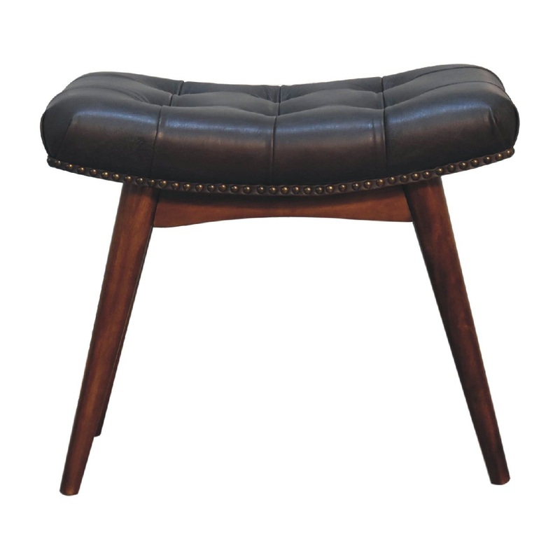 Harbour Footstool – Chestnut