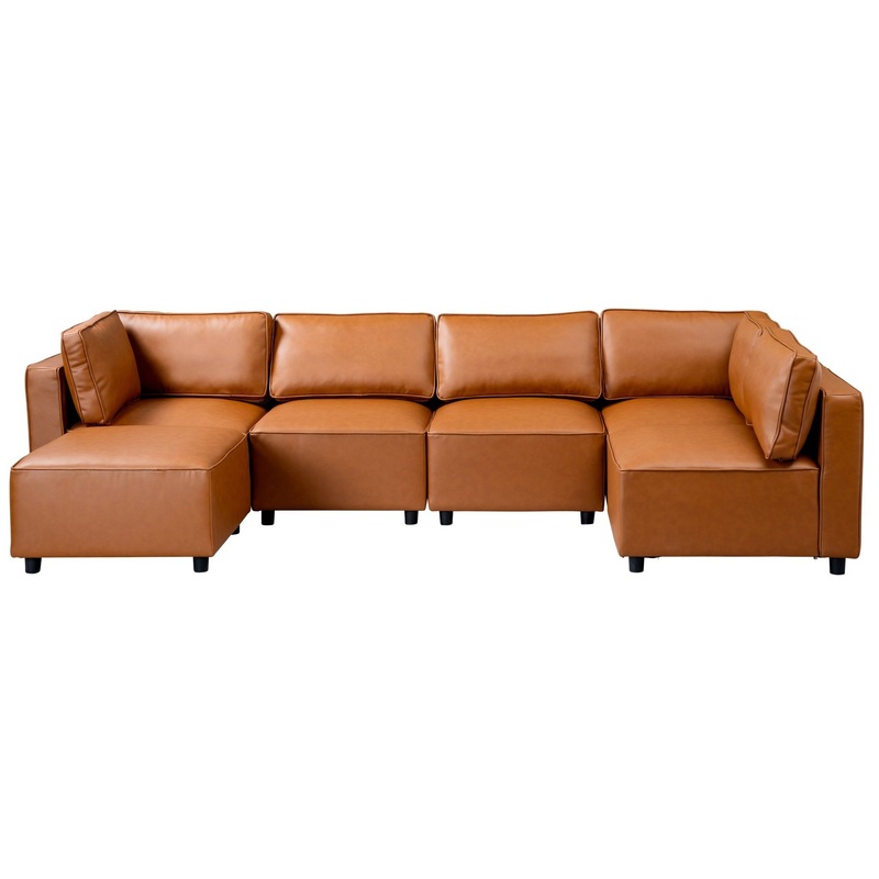 Reno – Modular Sofa – Cognac