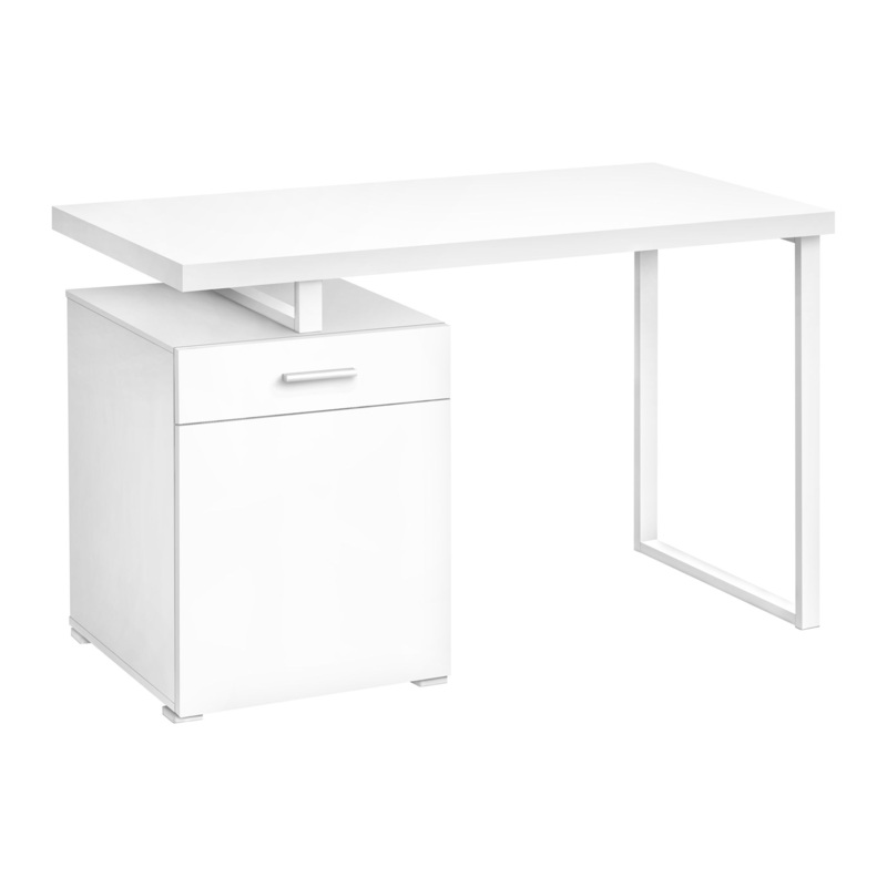 Computer Desk, Home Office, Laptop, Left, Right Set-Up, Storage Drawers, Work, Contemporary, Modern