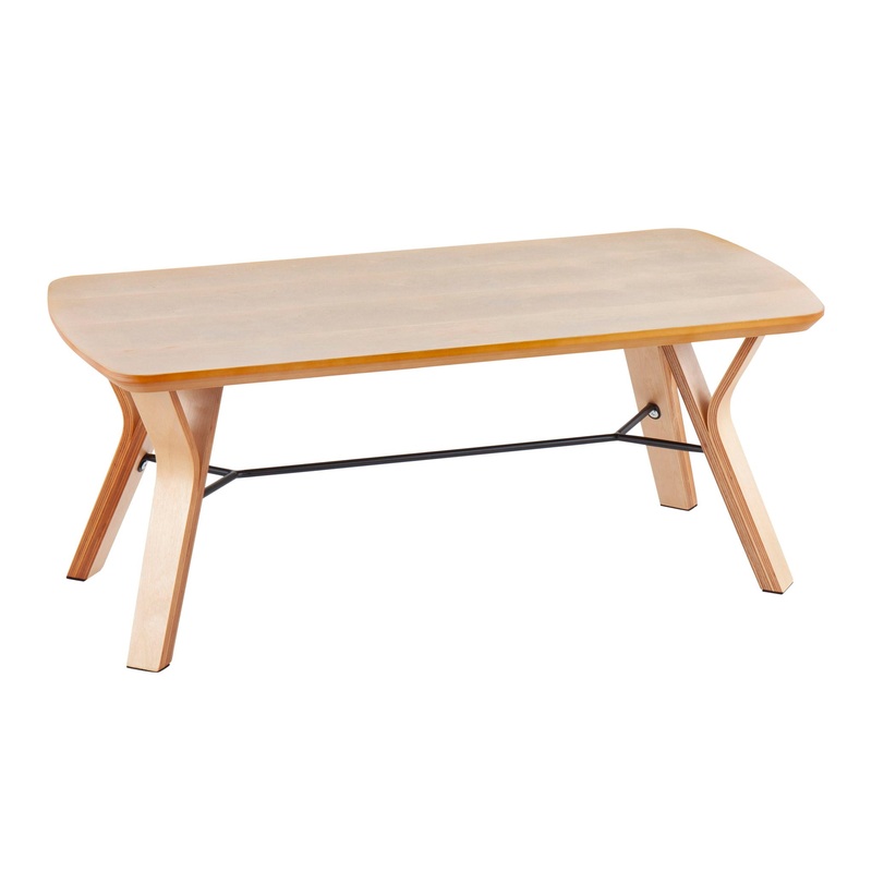 Folia – Mid-Century Modern Coffee Table – Natural