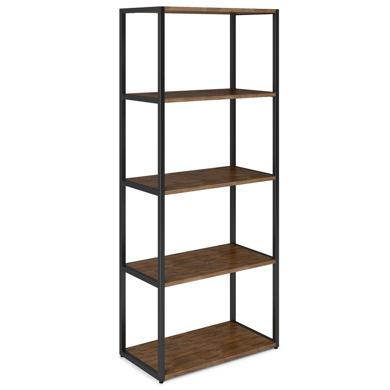 Ralston – Bookcase – Rustic Natural Aged Brown