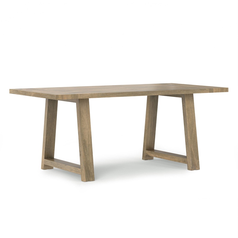 Whitley – Dining Table – Gray