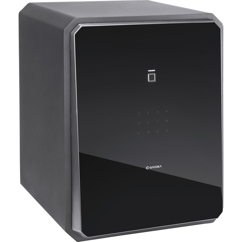 1.15 Cu. Ft Touchscreen Biometric Keypad Security Safe – Black