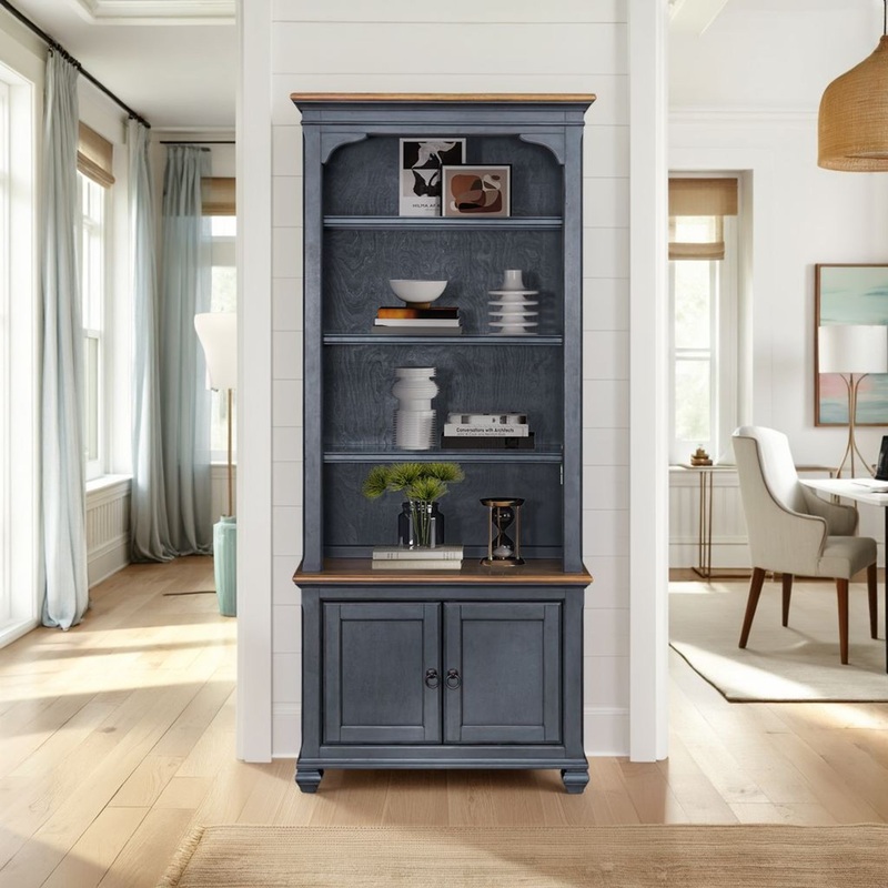 Americana – Universal Pier Bookcase – Blue
