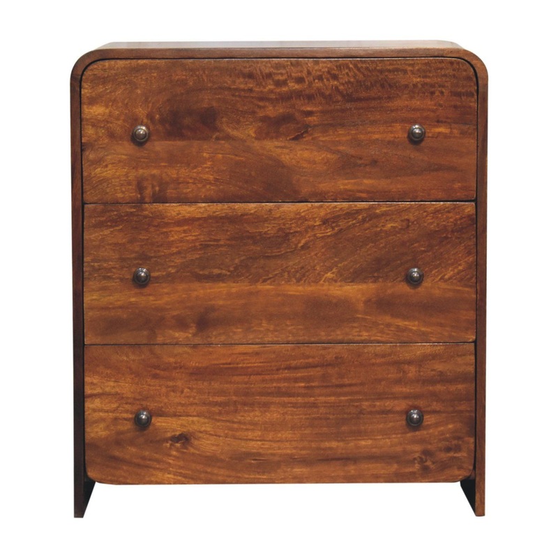 Aspen – Slim Chest – Dark Brown